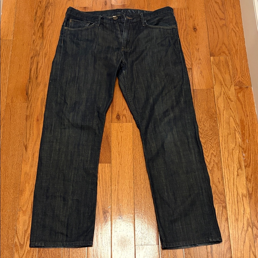 Burberry Men's Dark Blue Straight-Leg Jeans